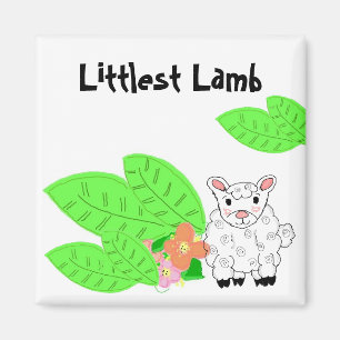 Littlest Lamb Magnet