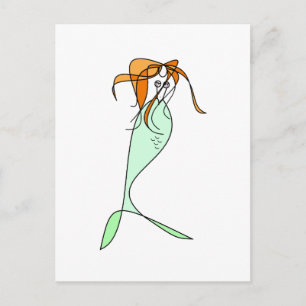Littlest Mermaid Postcard