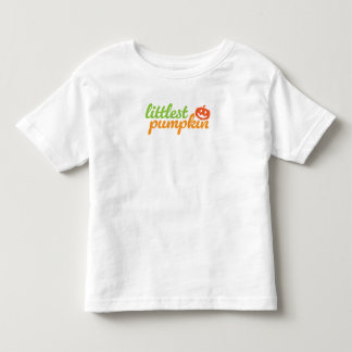 Littlest Pumpkin - Halloween Season Toddler T-Shirt
