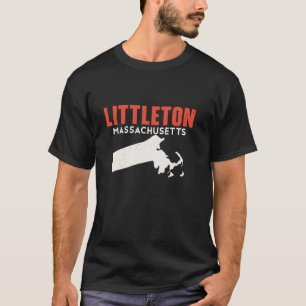 Littleton Massachusett USA State America Travel Ba T-Shirt