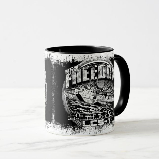 Littoral combat ship Freedom Combo Mug (Front Right)