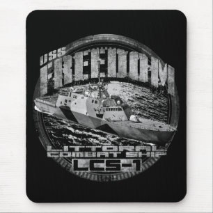 Littoral combat ship Freedom Mousepad Mousepad