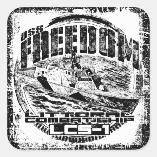Littoral combat ship Freedom Sticker