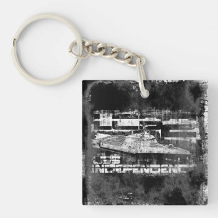Littoral combat ship Independence Acrylic Keychain