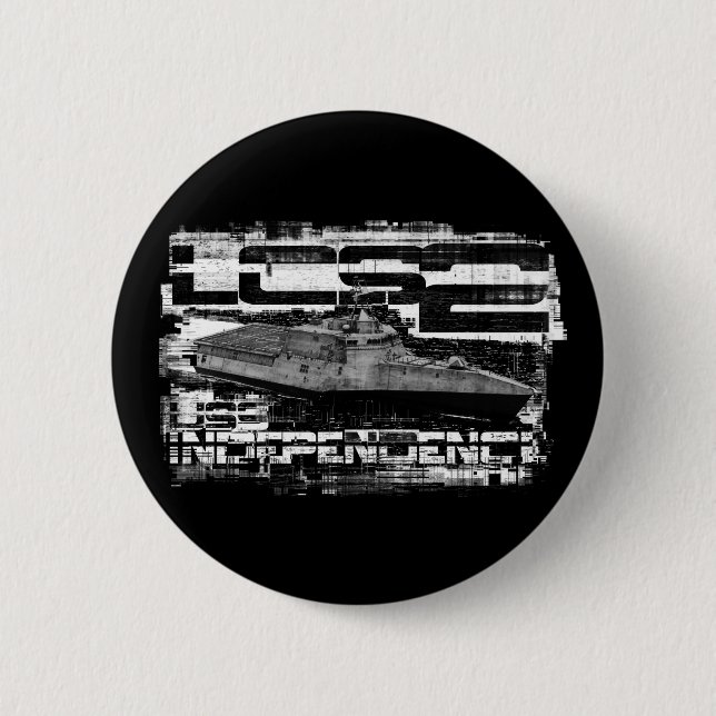 Littoral combat ship Independence Button (Front)