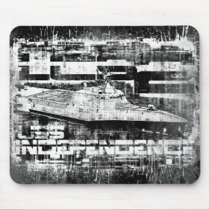 Littoral combat ship Independence Mousepad