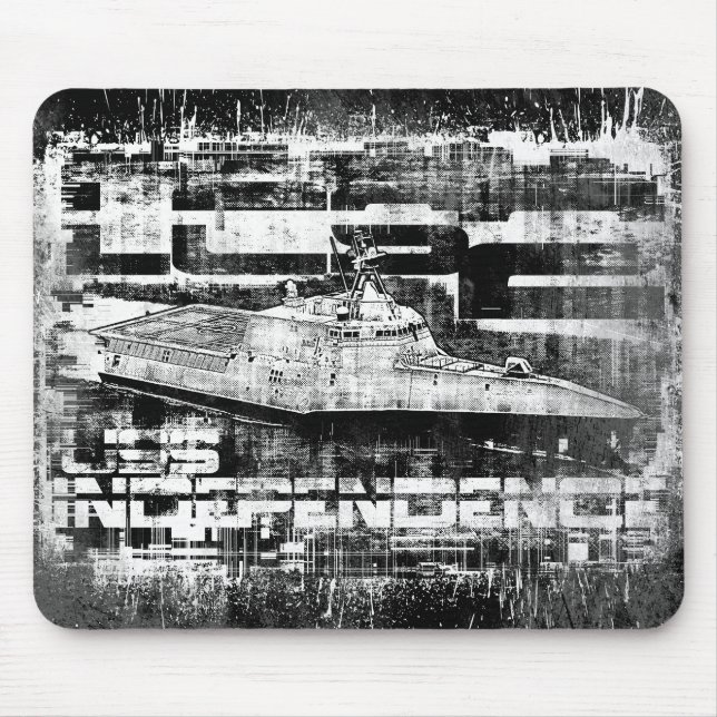 Littoral combat ship Independence Mousepad (Front)