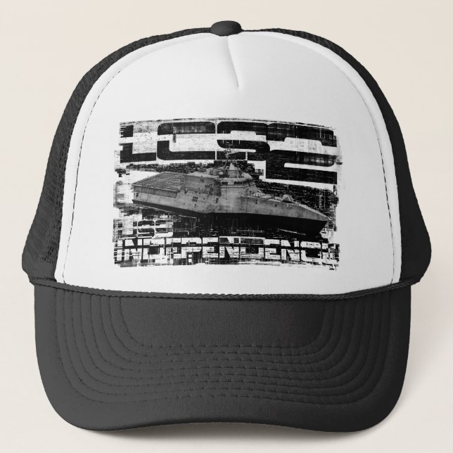 Littoral combat ship Independence Trucker Hat (Front)