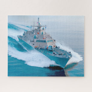 LITTORAL COMBAT SHIP – LCS-13 (16x20 INCH) Jigsaw Puzzle