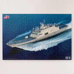 LITTORAL COMBAT SHIP – LCS-13 (20x30 INCH) Jigsaw Puzzle
