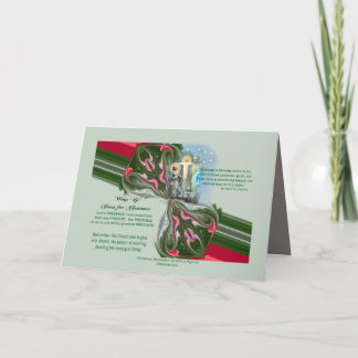 Liturgical Advent Christmas Lent info & pictures Holiday Card