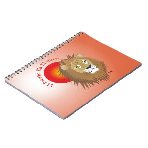 Liun 23 fanadur fin 22 avust Notizheft Notebook