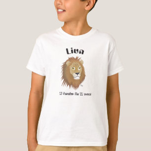 Liun 23 fanadur fin 22 avust T-shirt