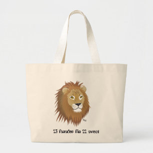 Liun 23 fanadur fin 22 avust Tasche Large Tote Bag