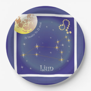 Liun 23 fanadur fin 22 avust / Teller Paper Plate