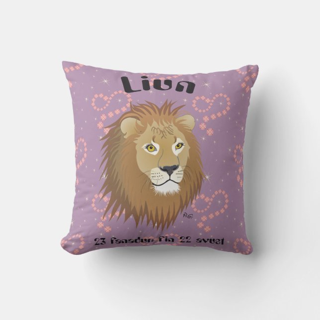 Liun sign cushion (Front)