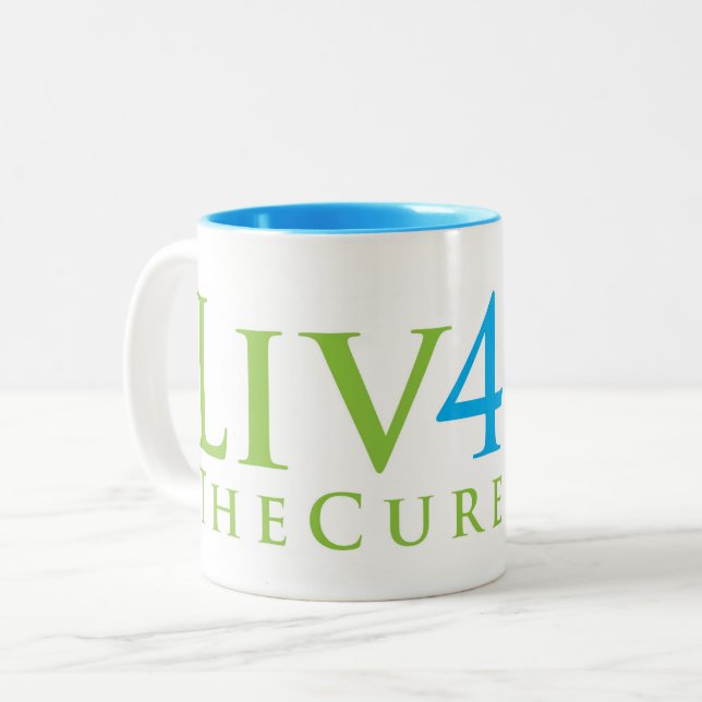 Liv4TheCure Mug (Front Left)