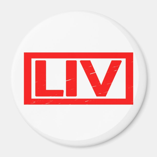 Liv Stamp Magnet (Front)