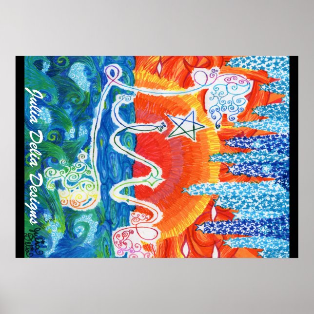 "Live" 20" x 28" Poster (Front)