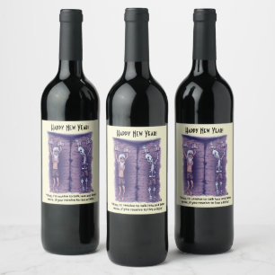 Live A Little Wine Labels