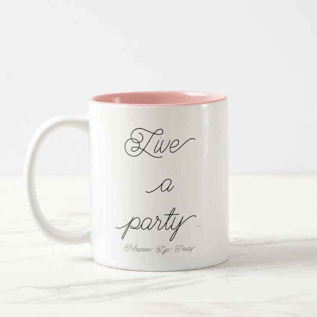 Live A Party Mug (Left)