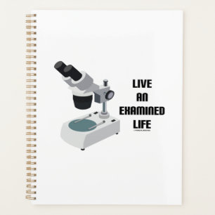 Live An Examined Life Advice Compound Microscope Planner