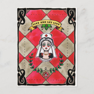 Live and let live Postcard