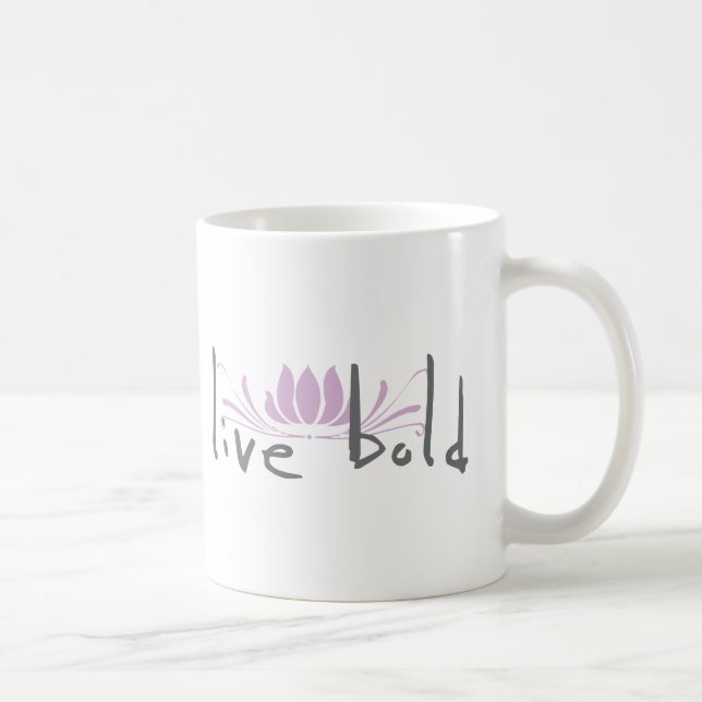 Live Bold Coffee Mug (Right)