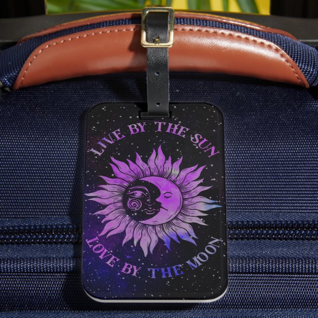 Live by the Sun Luggage Tag (Front Insitu 2)