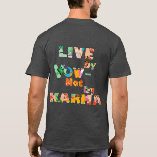 Live by Vow: dark grey T-Shirt