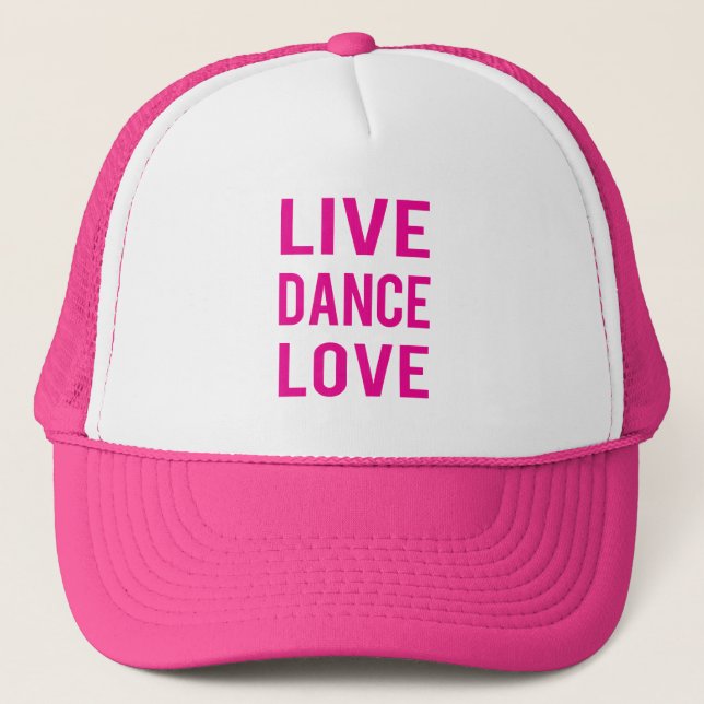 Live Dance Love Hat (Front)