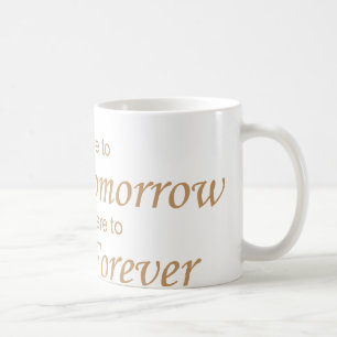 Live - Die Tomorrow yellow Coffee Mug