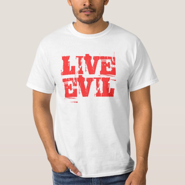 Live Evil T-Shirt (Front)