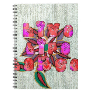 Live Experience Life Large Gifts.jpg Notebook