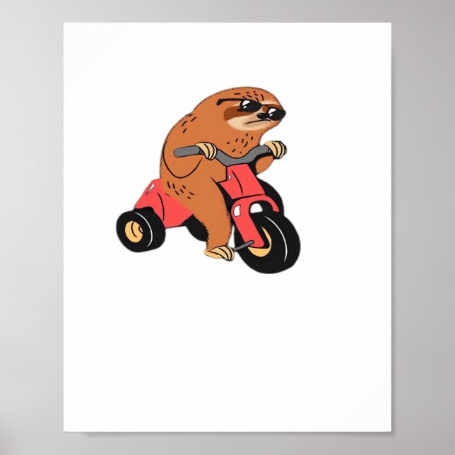 Live Fast Die Eventually Oversized T-Shirt Poster (Front)