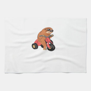 Live Fast Die Eventually Oversized T-Shirt Tea Towel