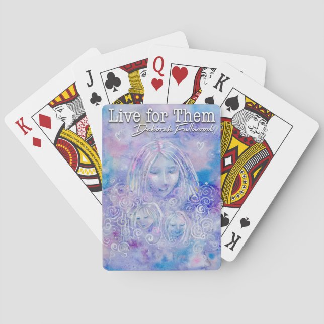 Live for Them  Playing Cards (Back)