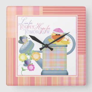 Live For Today 2 Wall Clock