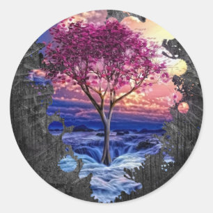 Live for Today Classic Round Sticker