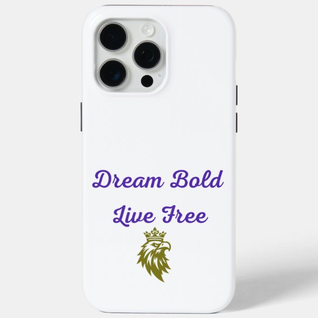 Live Free iPhone Case (Back)