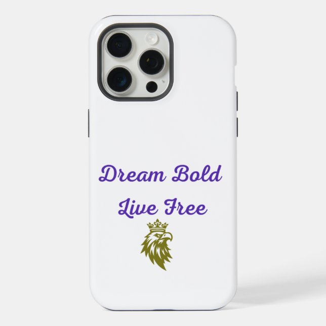 Live Free iPhone Case (Back)