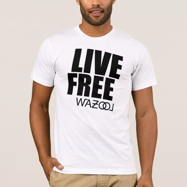 Live Free Tee (Front)