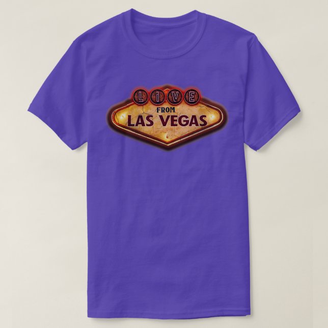 live from vegas T-Shirt (Design Front)