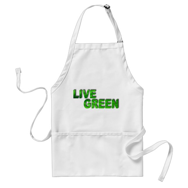 Live Green Standard Apron (Front)