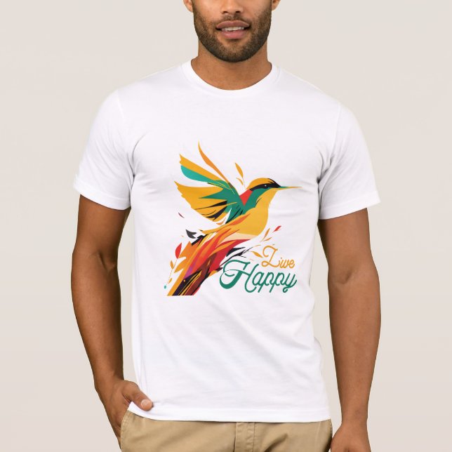 Live Happy T-Shirt (Front)