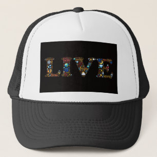 Live hat, for sale ! trucker hat