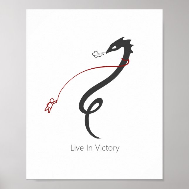 Live In Victory Poster (Front)