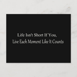 Live Inspirational Postcard