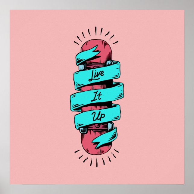 Live It Up Poster (Front)