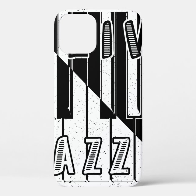 Live Jazz Calligraphy Illusion Logo Lettering with Case-Mate iPhone Case (Back)